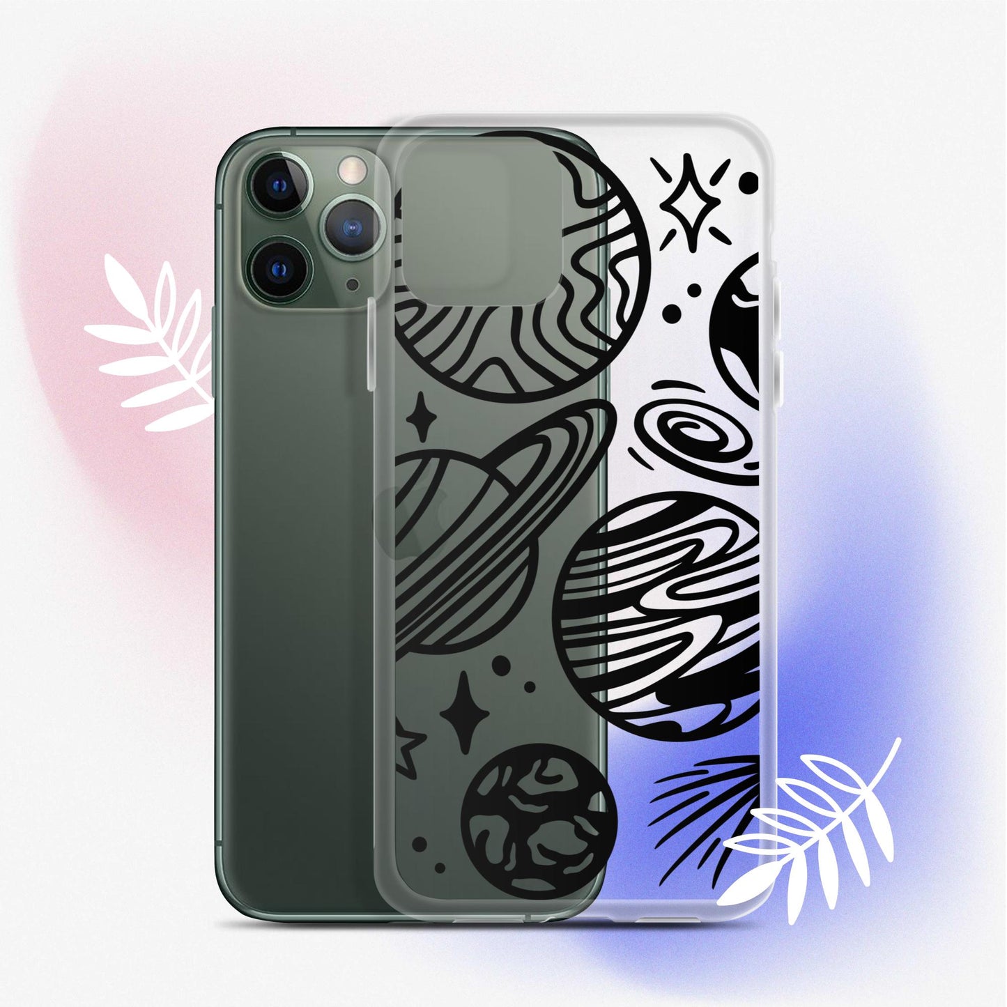 Planets Clear Case for iPhone®