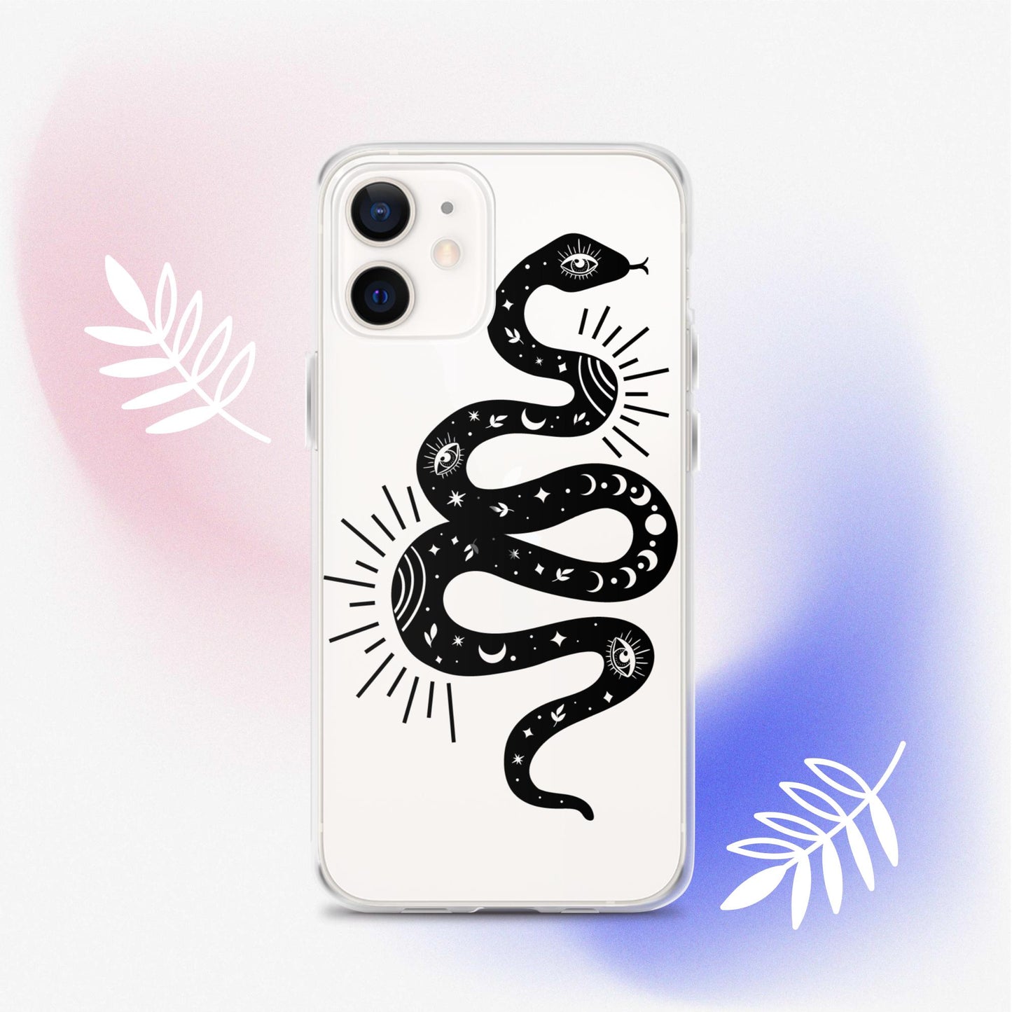 Celestial Snake Clear Case for iPhone®