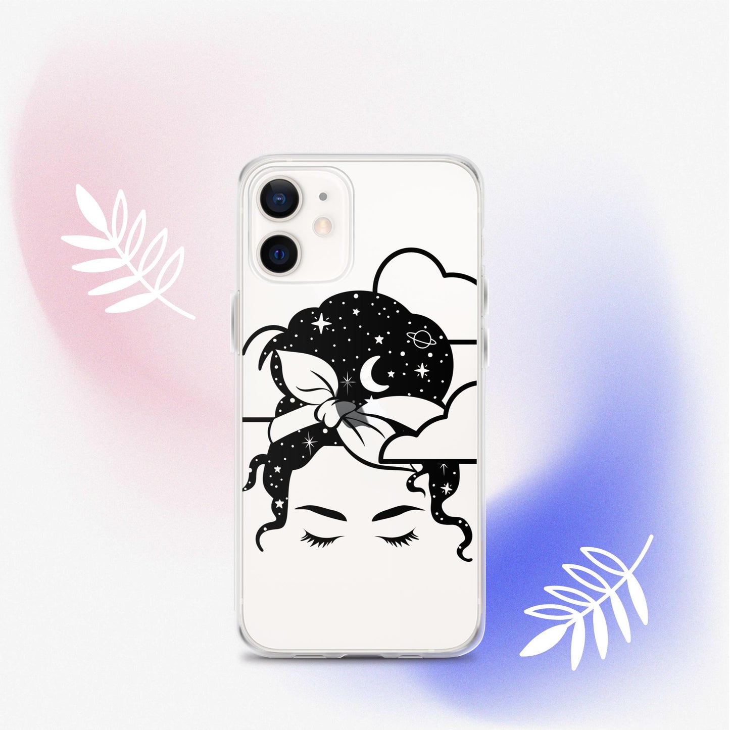 Head in the Clouds Clear Case for iPhone®