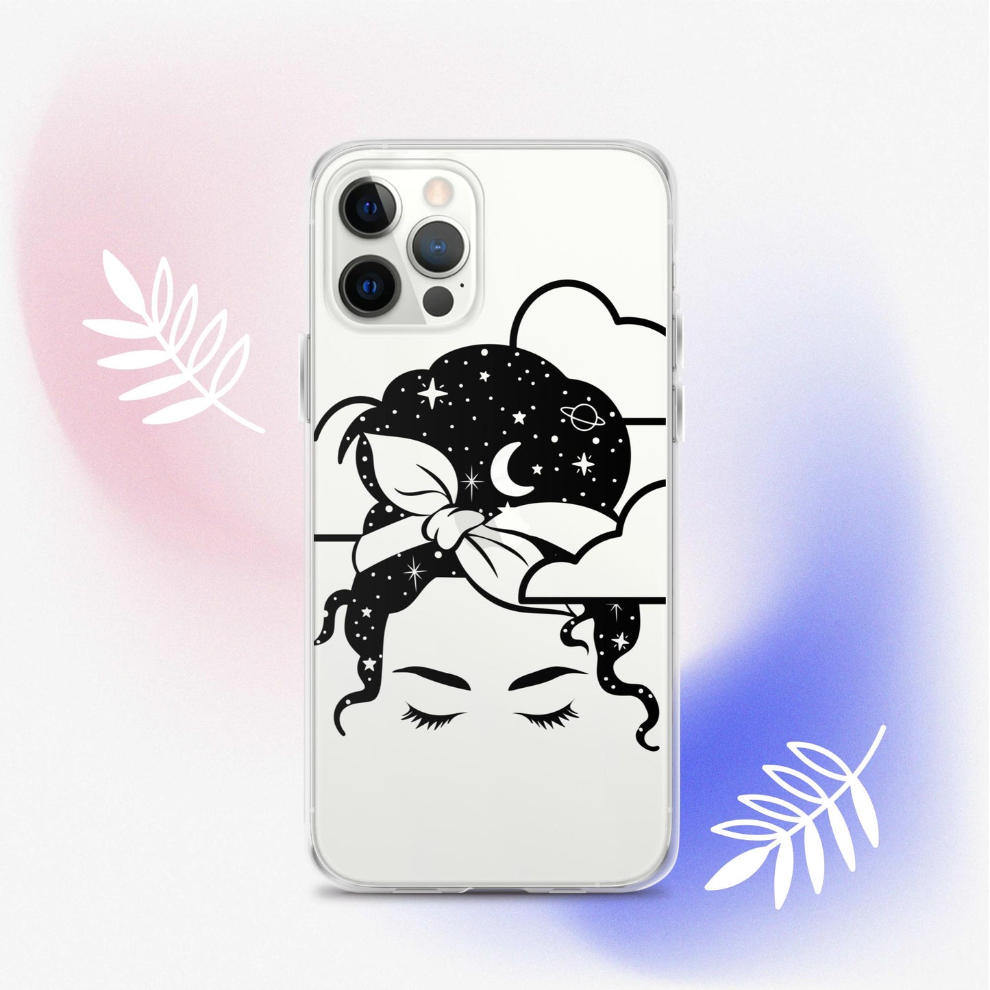 Head in the Clouds Clear Case for iPhone®