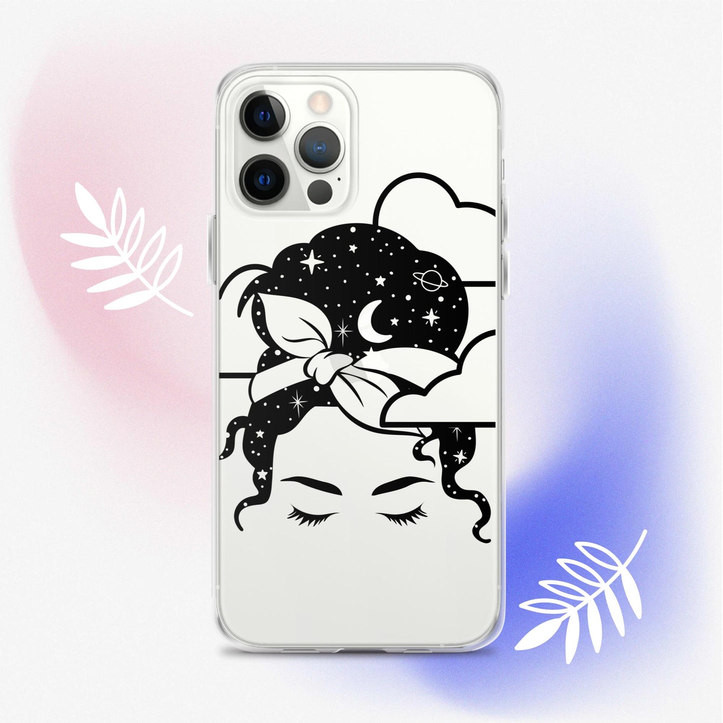 Head in the Clouds Clear Case for iPhone®