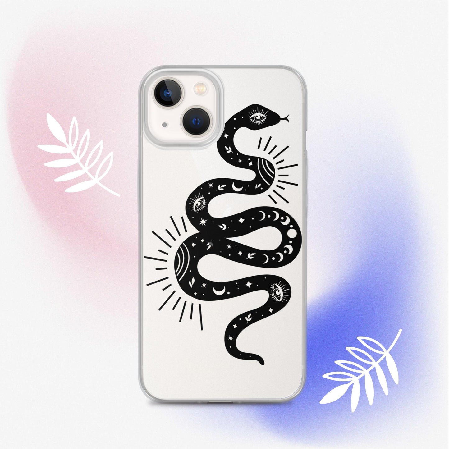 Celestial Snake Clear Case for iPhone®