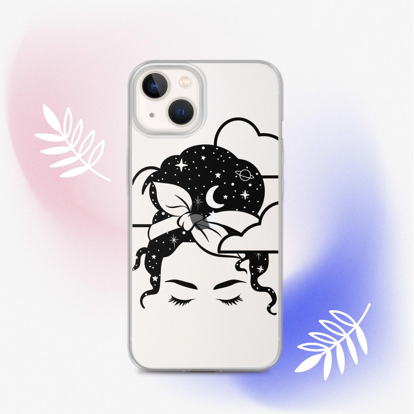 Head in the Clouds Clear Case for iPhone®