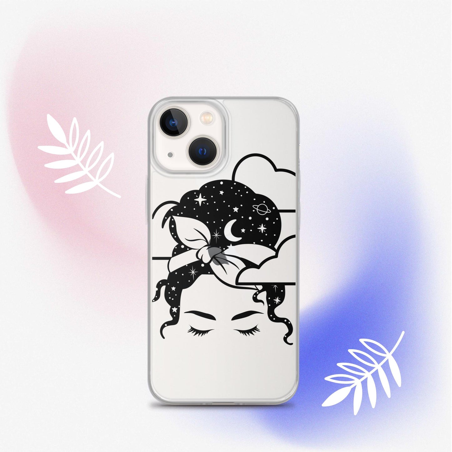 Head in the Clouds Clear Case for iPhone®