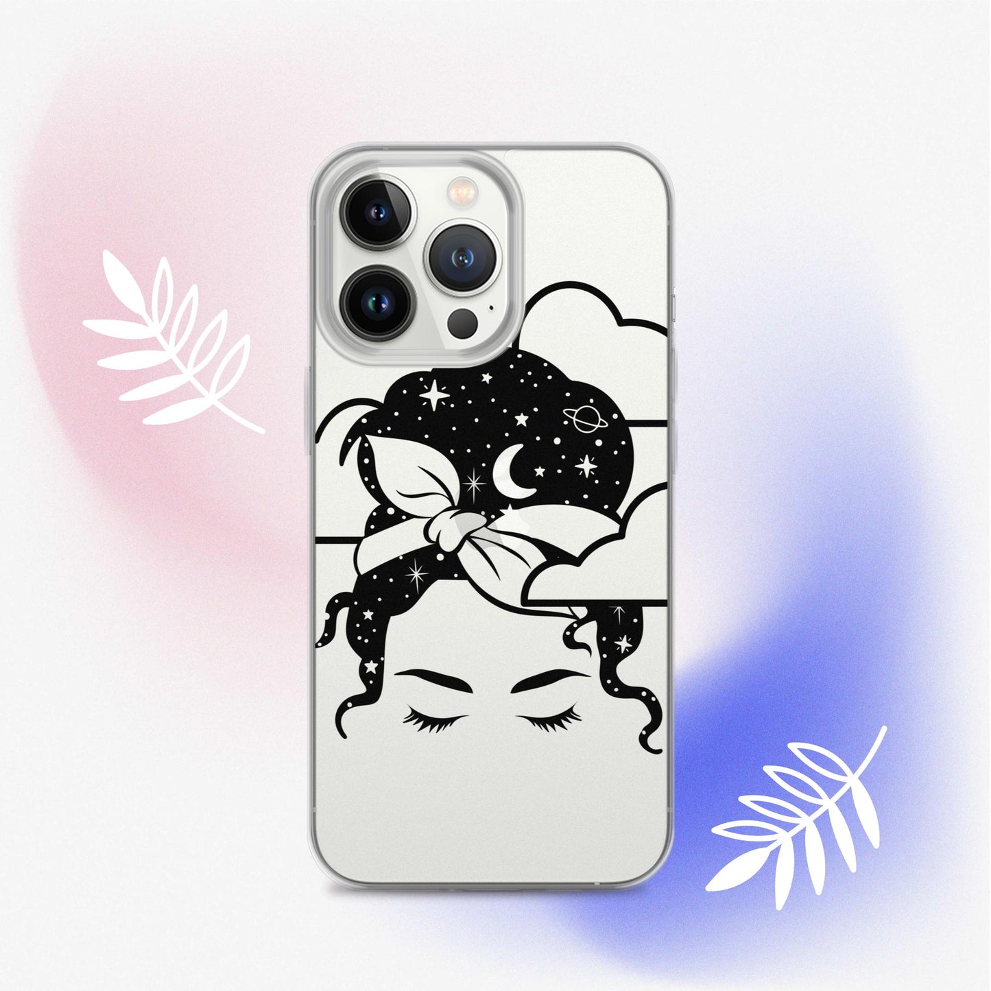 Head in the Clouds Clear Case for iPhone®