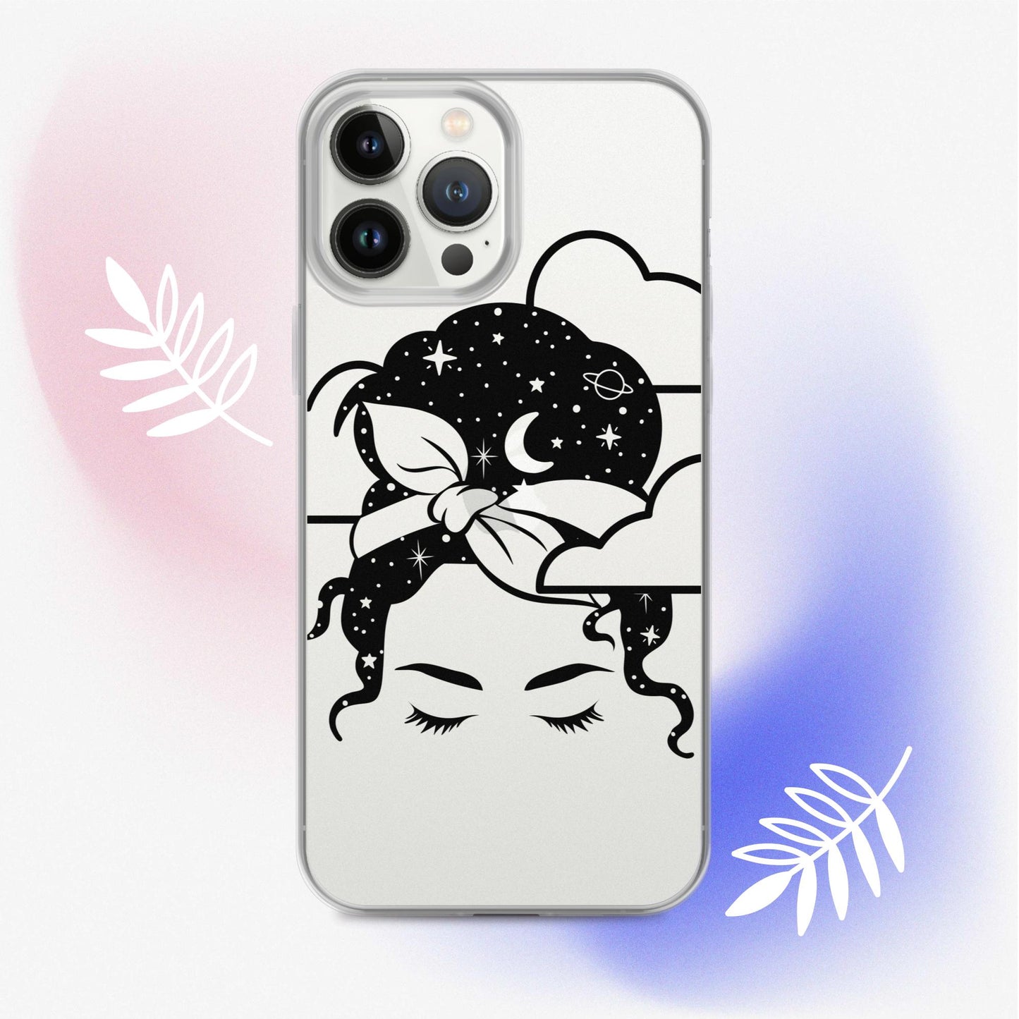 Head in the Clouds Clear Case for iPhone®