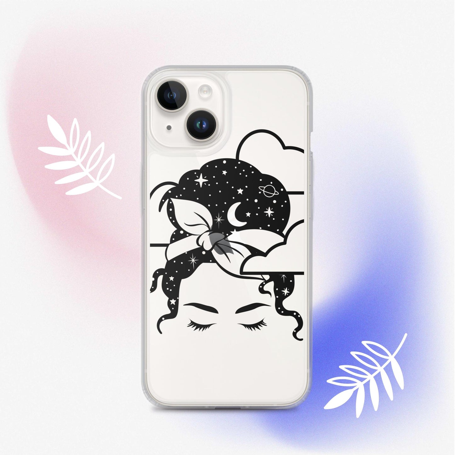 Head in the Clouds Clear Case for iPhone®