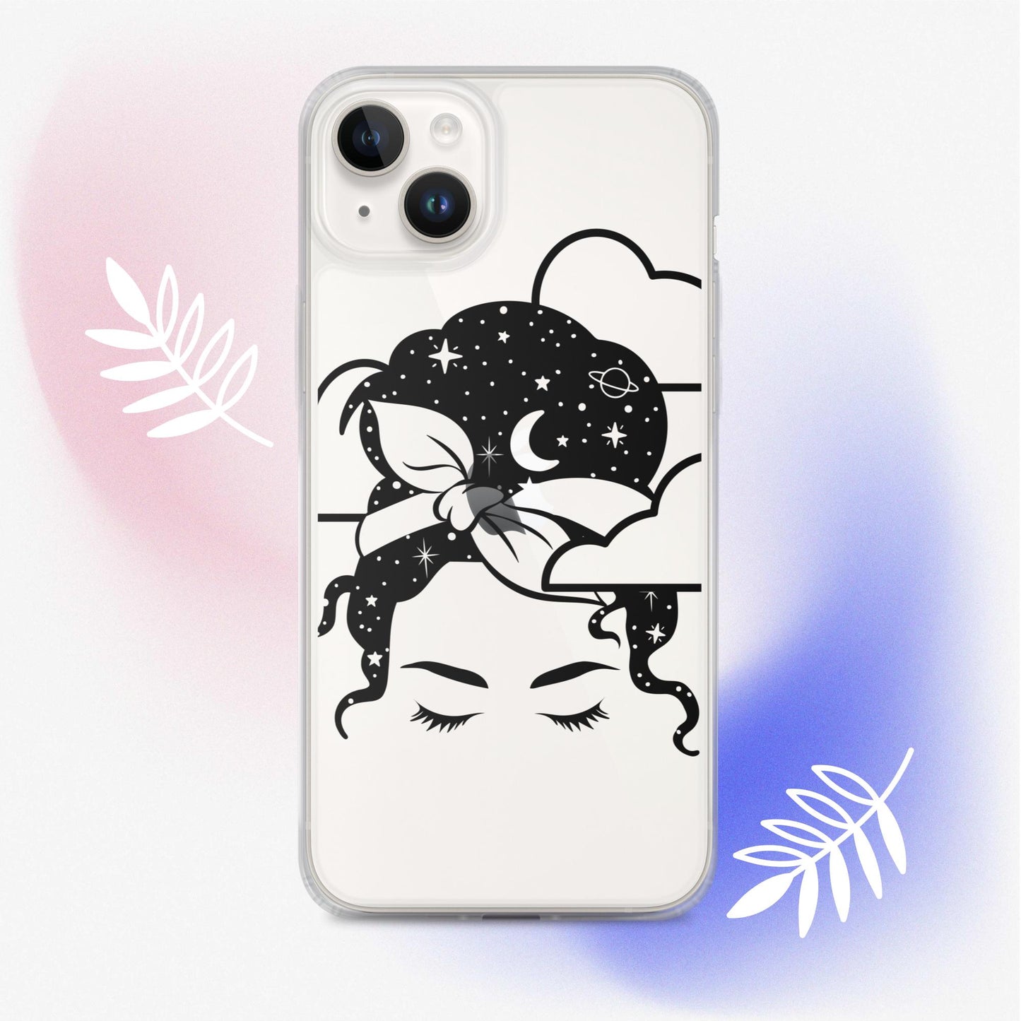 Head in the Clouds Clear Case for iPhone®