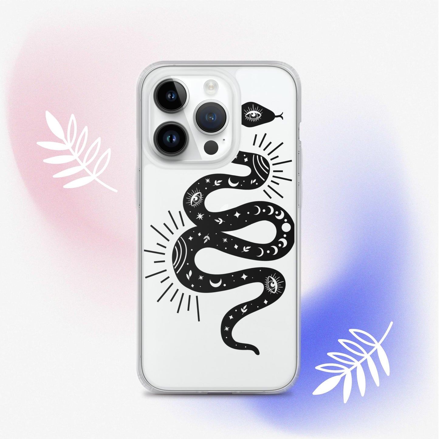 Celestial Snake Clear Case for iPhone®