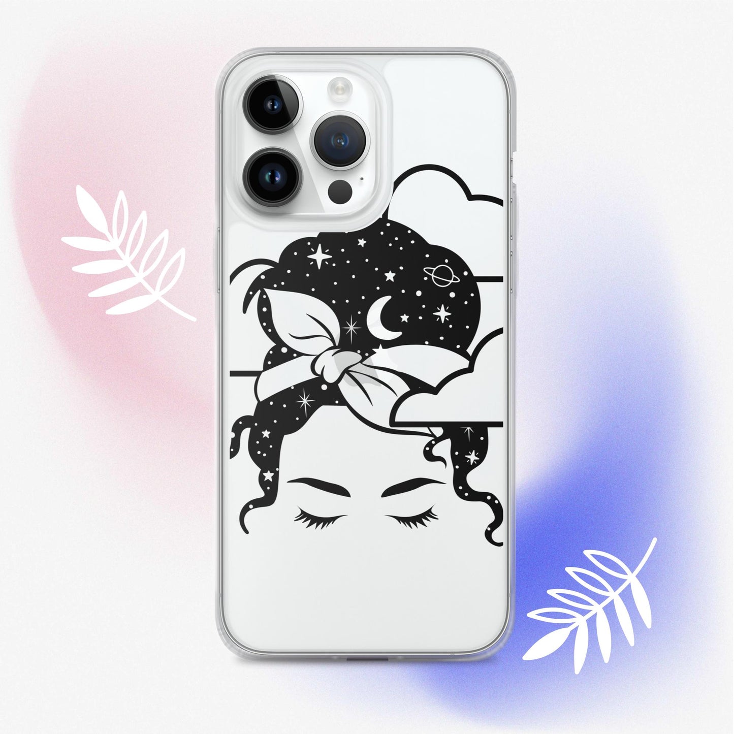 Head in the Clouds Clear Case for iPhone®