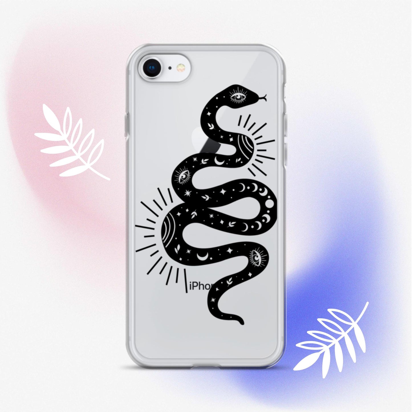 Celestial Snake Clear Case for iPhone®