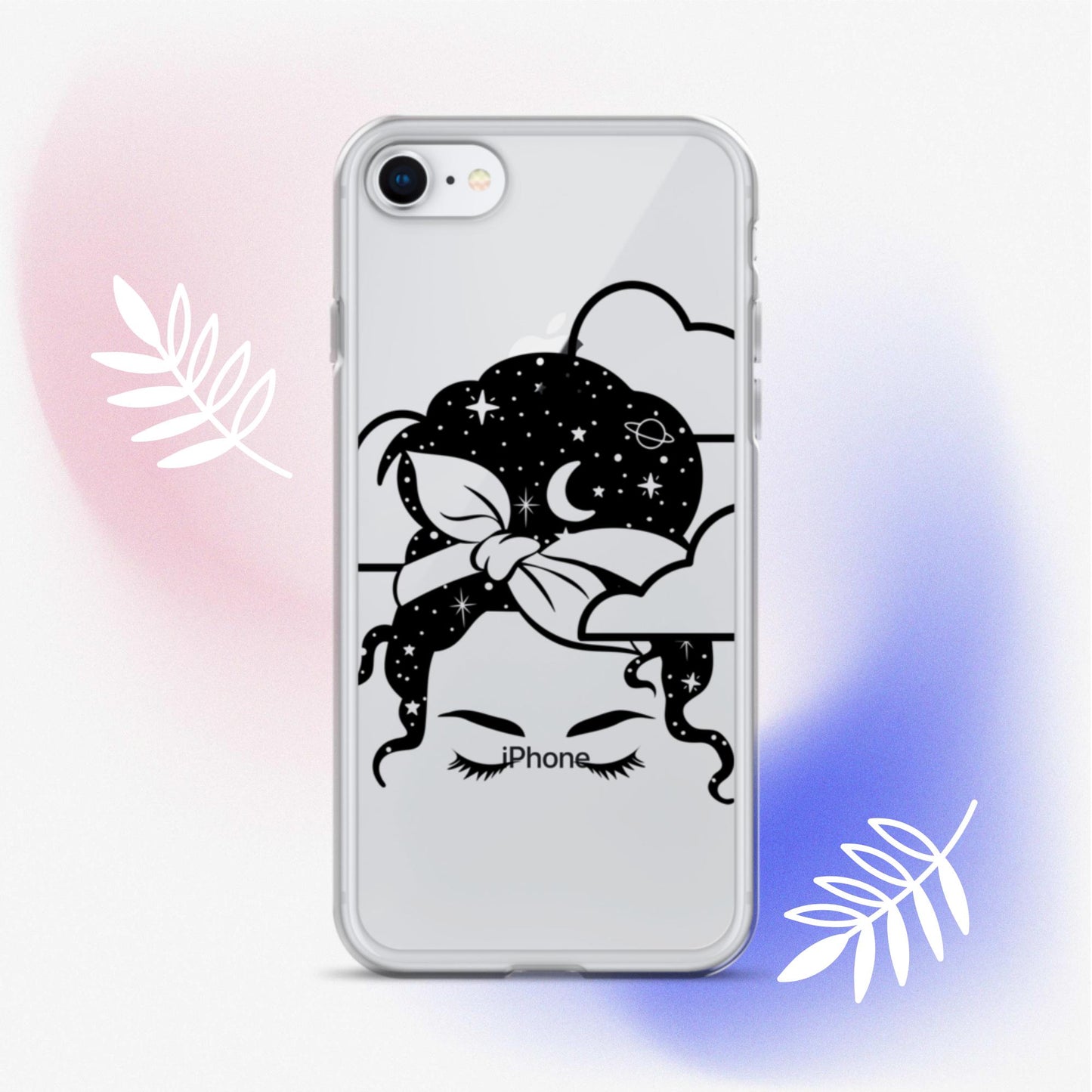 Head in the Clouds Clear Case for iPhone®