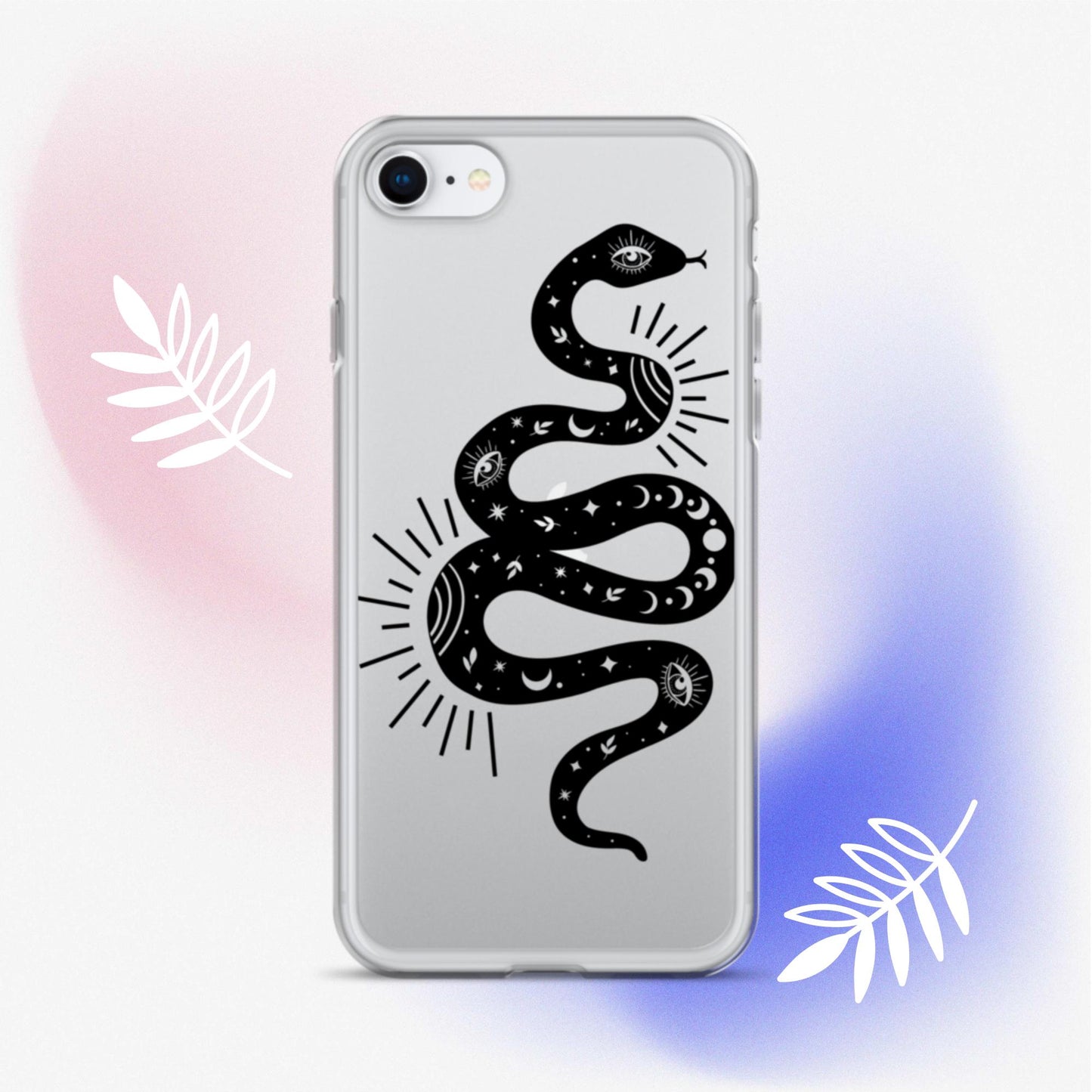 Celestial Snake Clear Case for iPhone®