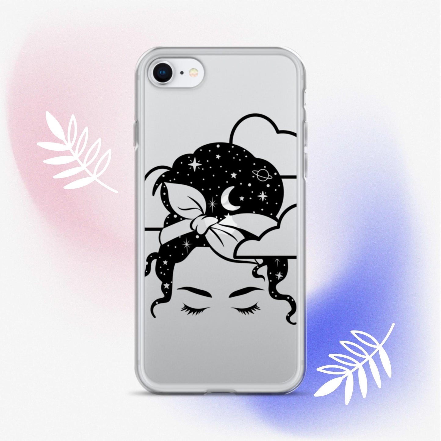 Head in the Clouds Clear Case for iPhone®