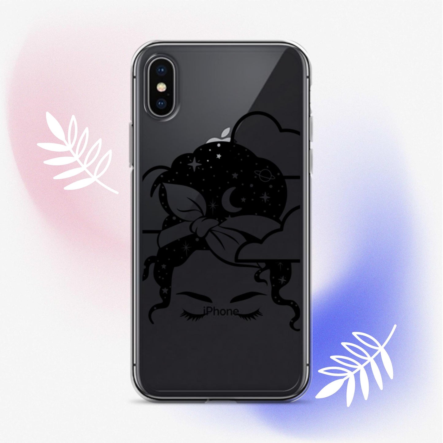 Head in the Clouds Clear Case for iPhone®