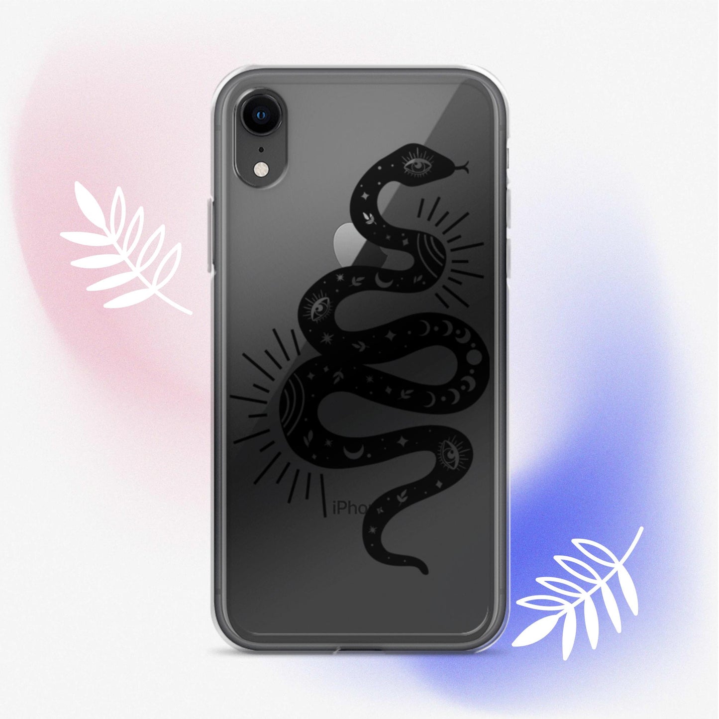 Celestial Snake Clear Case for iPhone®