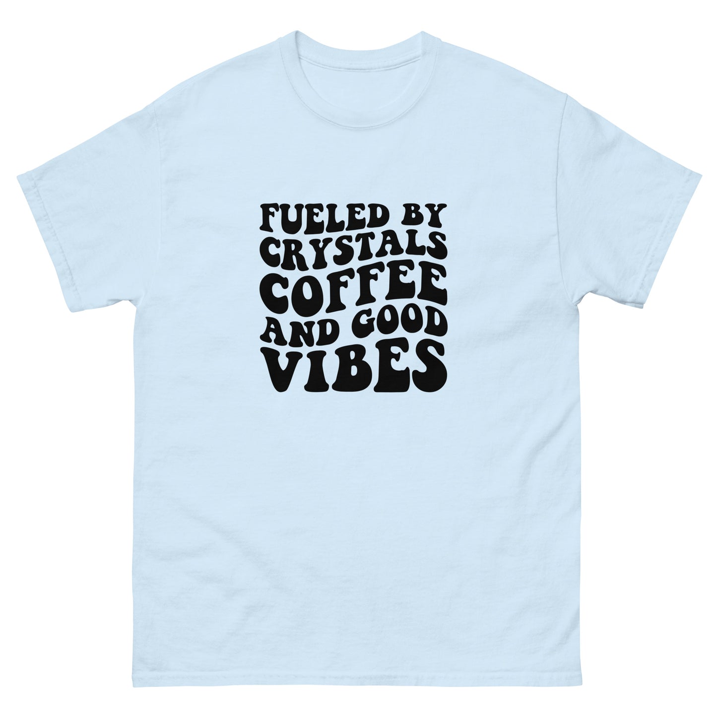 Fueled by coffee crystals and good vibes Men's classic tee