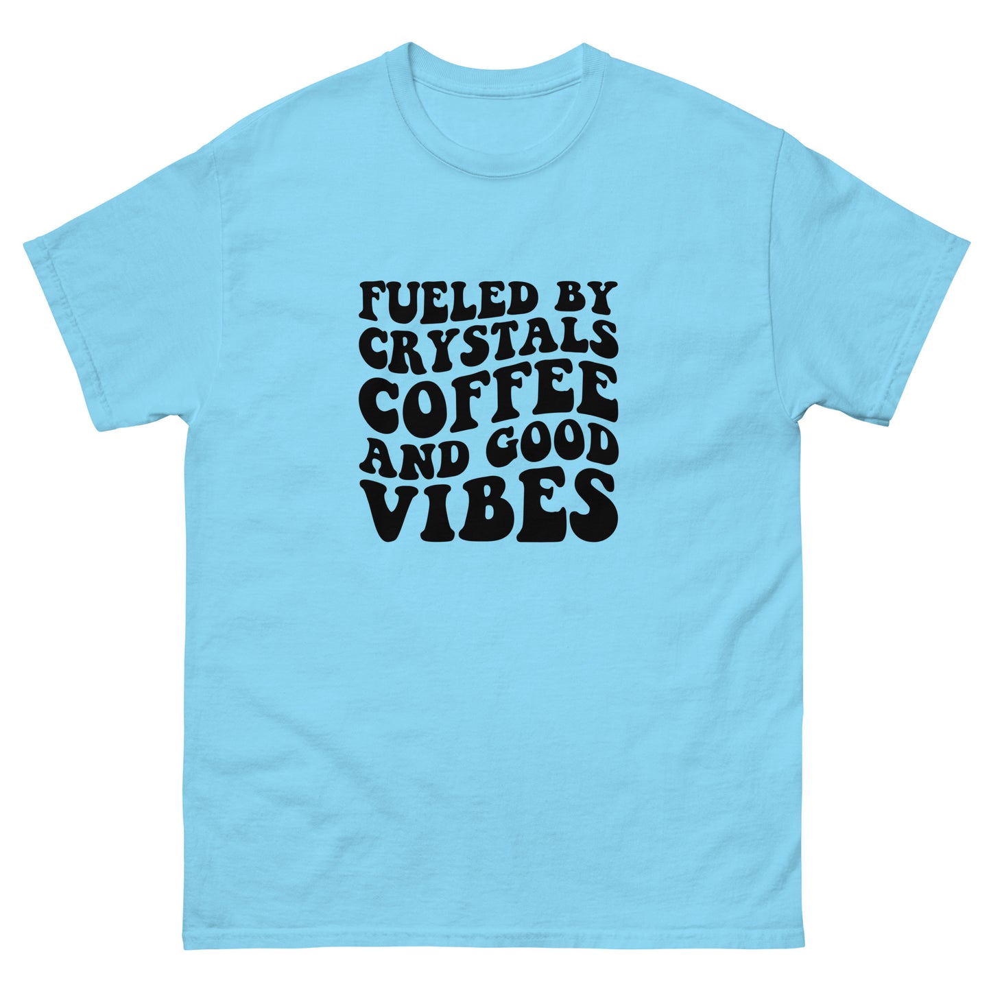 Fueled by coffee crystals and good vibes Men's classic tee