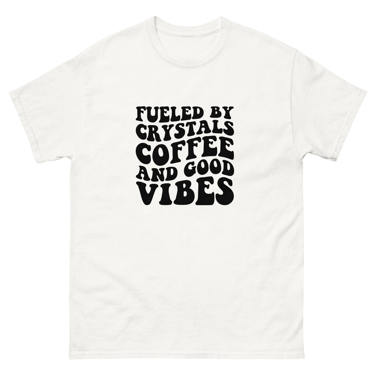 Fueled by coffee crystals and good vibes Men's classic tee