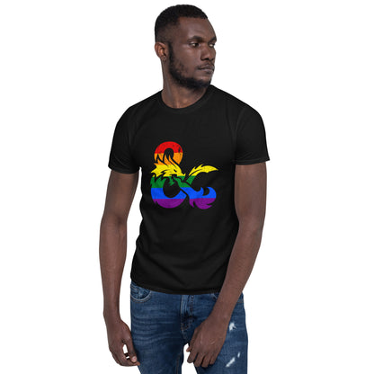 Rainbow DND Short-Sleeve Unisex T-Shirt