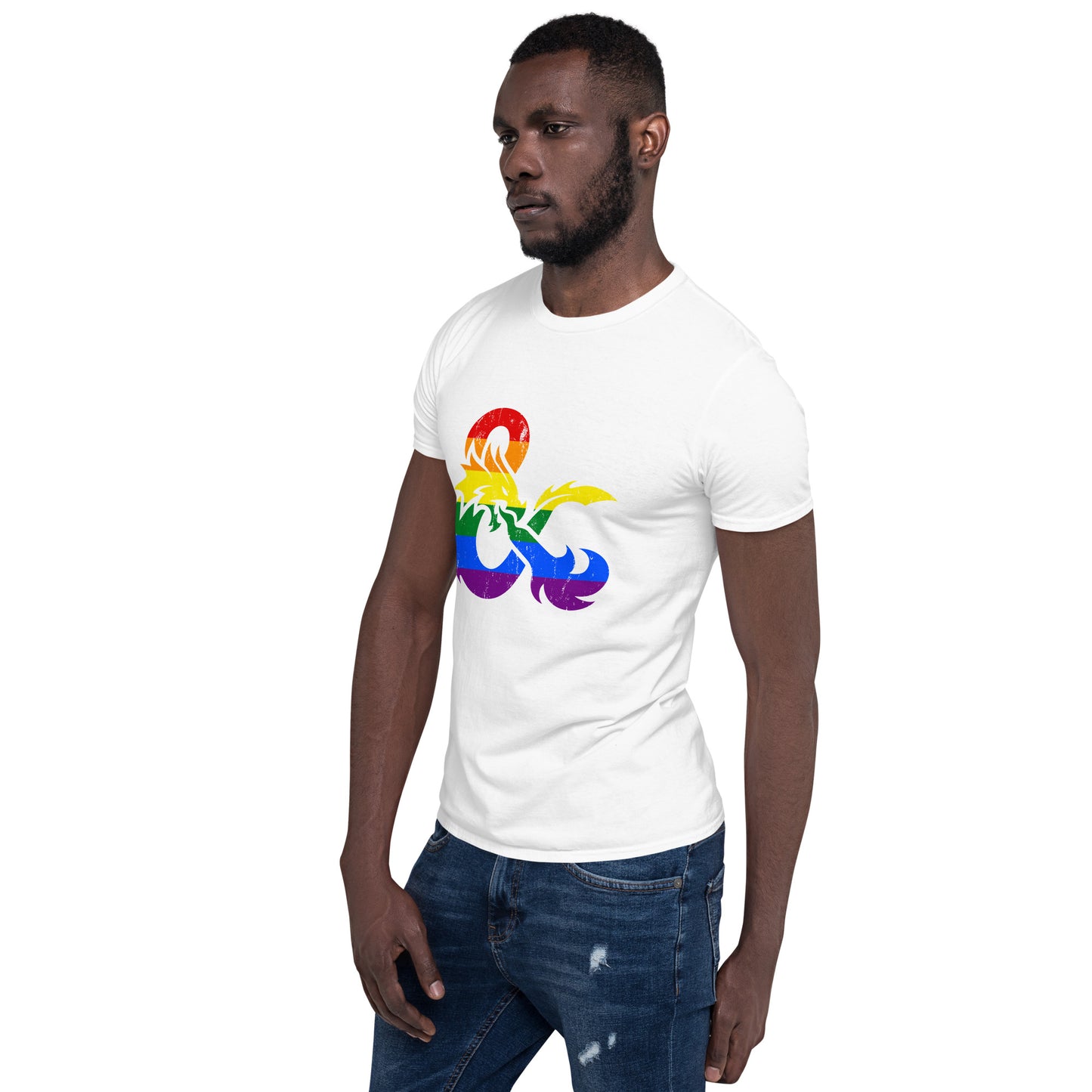 Rainbow DND Short-Sleeve Unisex T-Shirt