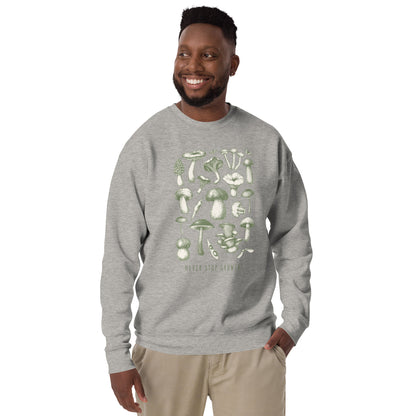 Never Stop Growing - Unisex Premium Sweatshirt