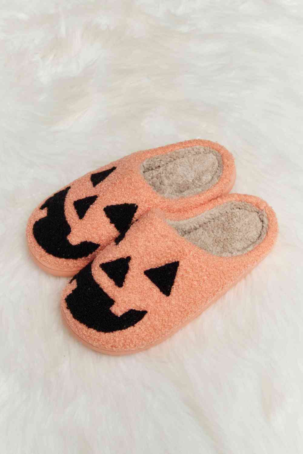 Melody Printed Plush Slide Slippers